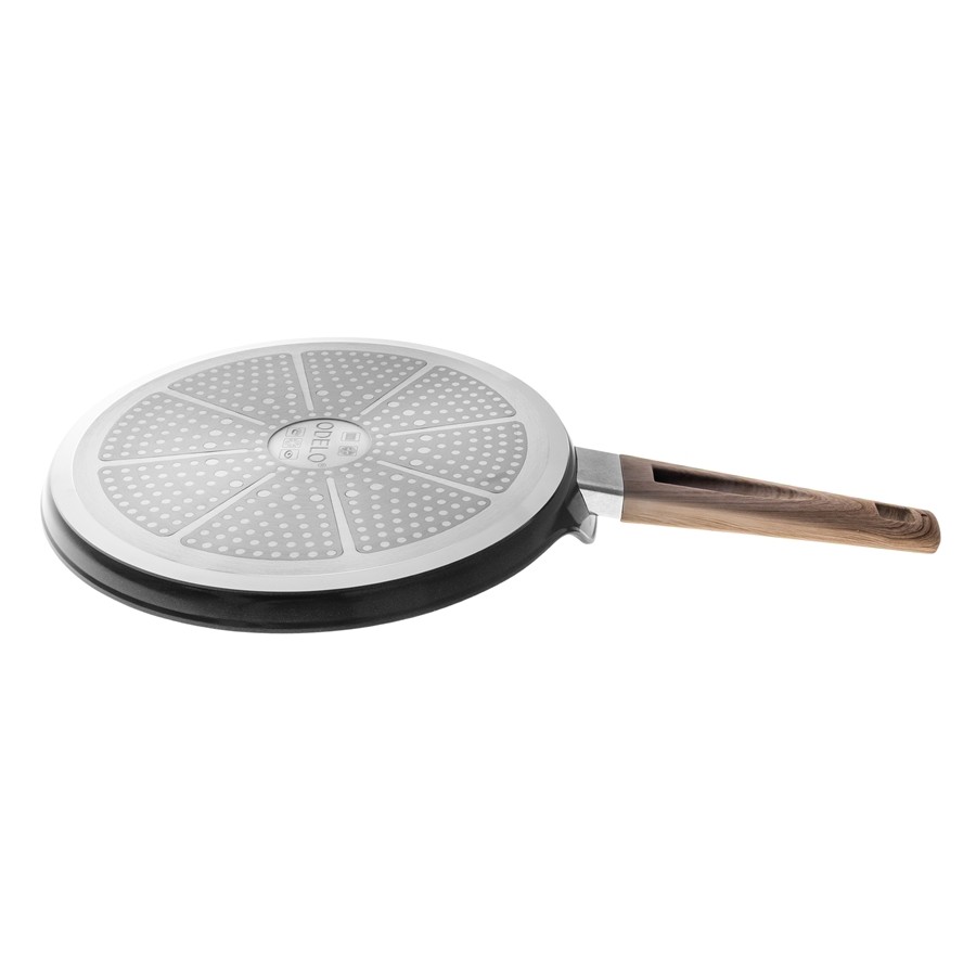Patelnia naleśnikowa ODELO CHAMPION 26 cm Greblon C3 indukcja — dno patelni — zdjęcie 6