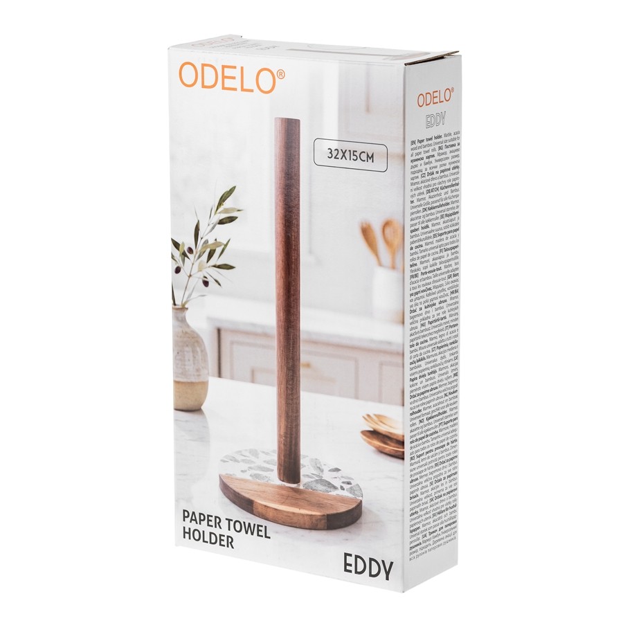 Stojak na ręcznik papierowy ODELO EDDY jasny 32 cm — oryginalne zdjęcie produktu 5