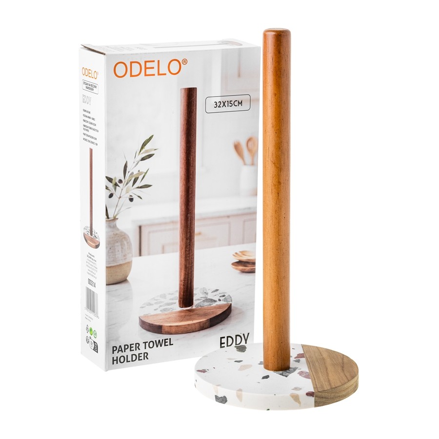 Stojak na ręcznik papierowy ODELO EDDY jasny 32 cm — oryginalne zdjęcie produktu 1
